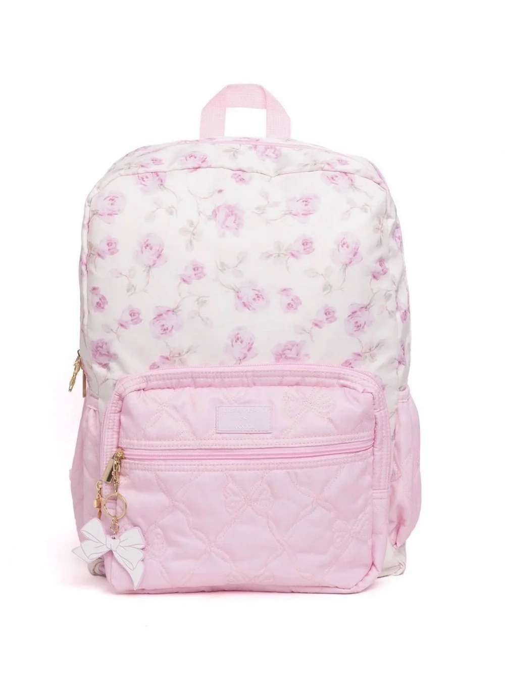 NWT LoveShackFancy x Target Yoobi Backpack & Lunch Bag Bundle Ribbon Rosa